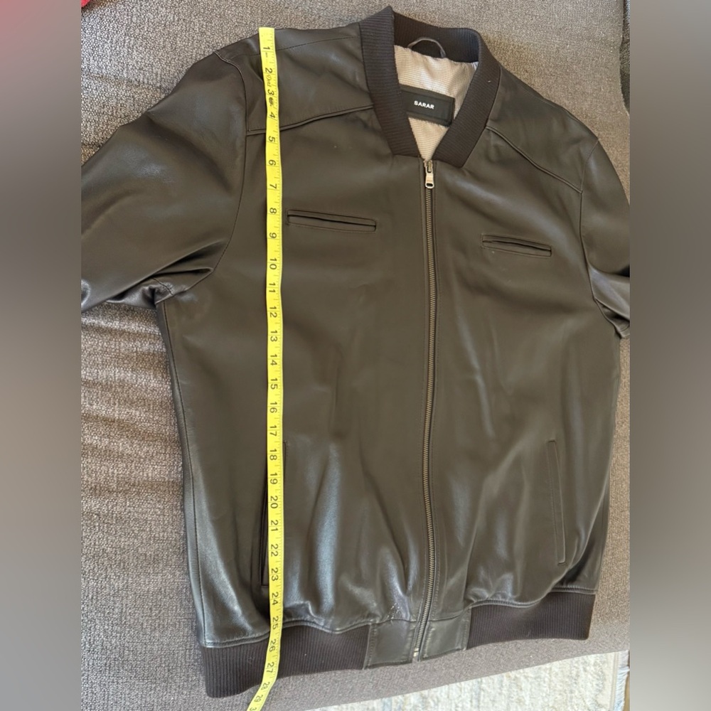 Genuine Leather Jacket - Picture 15 of 16
